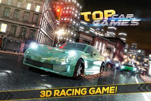 Auto Race Spel - 3D Spelletjes-poster