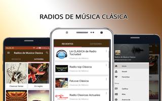 Radios de Musica Clasica Affiche