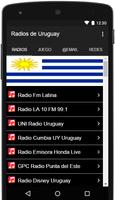 Radios Emisoras del Uruguay FM - Radios de Uruguay پوسٹر