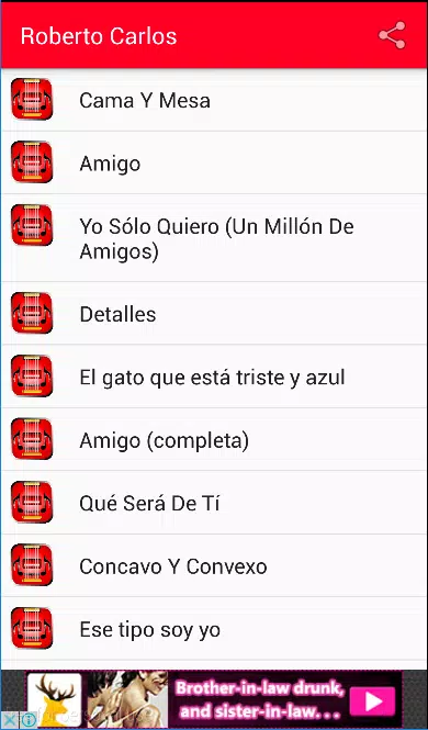 Descarga de APK de Roberto Carlos - Cama Y Mesa para Android