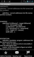 Linux/Unix manpages screenshot 3