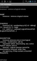 Linux/Unix manpages screenshot 1