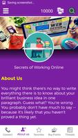 secrets of working online ポスター