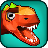 Dino Hunting: Cube World 3D biểu tượng