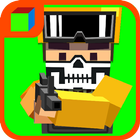 Gun Battle Pixel Field 3D icono