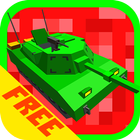 Cube Tanks - Blitz War 3D icône
