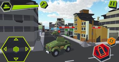 Cube Tanks - Blitz War 3D ảnh chụp màn hình 1