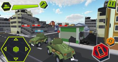 Cube Tanks - Blitz War 3D ảnh chụp màn hình 2