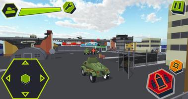 Cube Tanks - Blitz War 3D capture d'écran 3