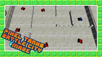 Pixel Tanks - Battle City Maze स्क्रीनशॉट 1
