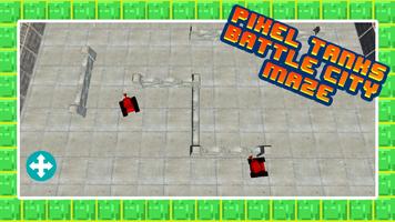 Pixel Tanks - Battle City Maze capture d'écran 2