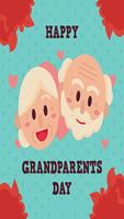 Happy Grandparents' Day Greeting Cards Affiche