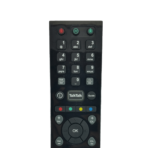 Remote Control For TalkTalk
