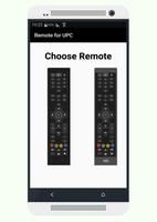 Remote for UPC poster