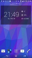 Flat Triangles Live Wallpaper screenshot 2