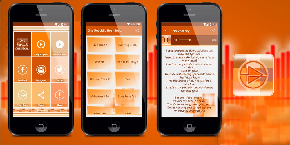 OneRepublic - No Vacancy Song APK voor Android Download