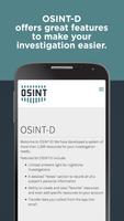 برنامه‌نما OSINT-D عکس از صفحه