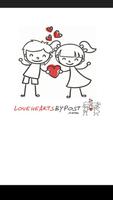 LoveHeartsByPost Affiche