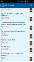 Offline English Dictionary captura de pantalla 1