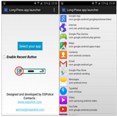 Long Press APP Launcher icon