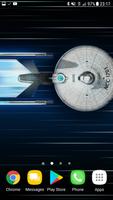 USS Enterprise Livewallpaper پوسٹر