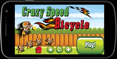 Crazy Speed Bicycle-poster