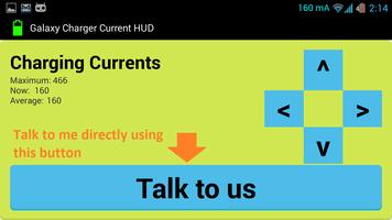 Galaxy Charger Current HUD स्क्रीनशॉट 1