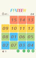 15 puzzle - FIFTEEN - 海報