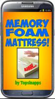 Poster MEMORY FOAM MATTRESS!