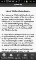 Whitlock Orthodontics スクリーンショット 1