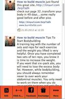 برنامه‌نما How to Build Muscle عکس از صفحه