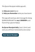 Quran Revision - Murajaat تصوير الشاشة 1