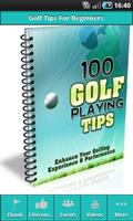 Golf Tips For Beginners Poster