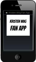 Kristen Wiig Fan App Affiche