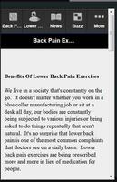 Exercises for Lower Back Pain screenshot 1