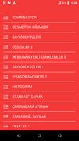 8. Sınıf Matematik Testleri 海報