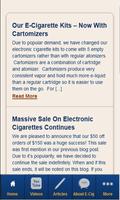 Electronic Cigarettes capture d'écran 1