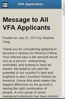 Venture for America screenshot 1