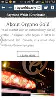Organo Gold Coffee الملصق