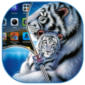 Tiger Zipper Lock Screen icon