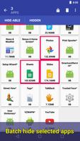 2 Hide Apps capture d'écran 3