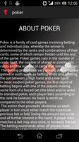 1 Schermata Poker cheats