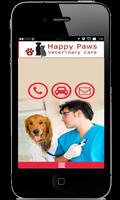 Happy Paws Veterinary Care Affiche