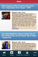 Fashion News and Fashion Tips स्क्रीनशॉट 1