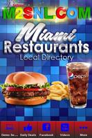 RESTAURANT MIAMI پوسٹر