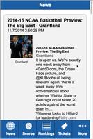 College Basketball - Big East capture d'écran 3