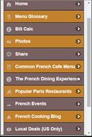 French Menu Glossary capture d'écran 1