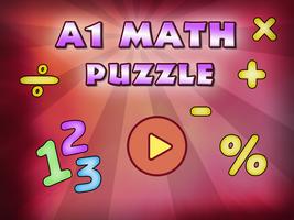 Poster A1 Puzzle di matematica