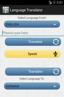 پوستر Language Translator -Advanced