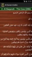Al-Quran-Arabic capture d'écran 2